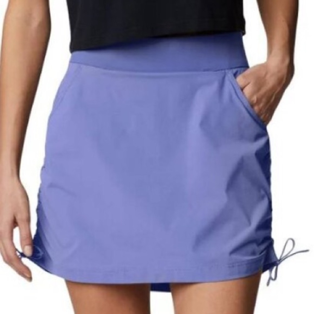 Columbia Purple Skort Shorts Ladies Anytime Casual Marina Bay Skort Size MEDIUM